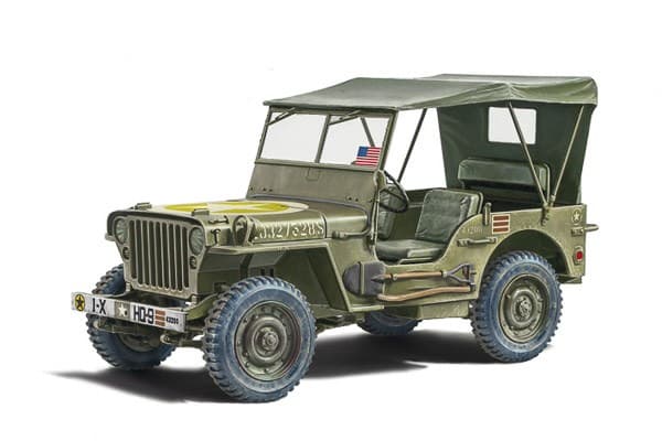 1:24 Willys Jeep MB 80th Year Anniversary