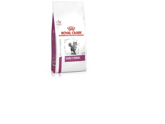 Royal Canin kissoille, joilla on kroonisen munuaissairauden alkuvaiheessa Early Renal Cat . Paino - 1,5kg.