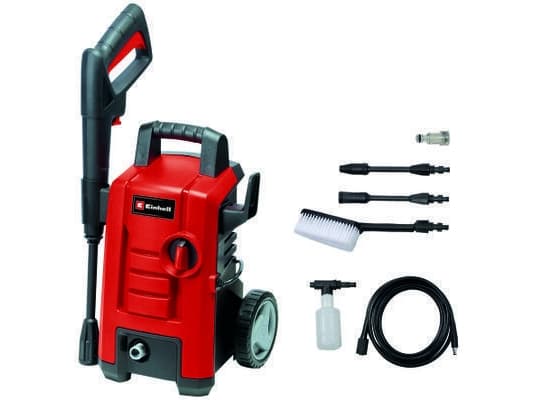 Einhell TC-HP 130, Pysty, Sähkö, 5 m, Korkeapaine, Punainen, 390 l/h