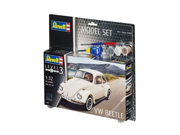 Revell 67681 - Mallisarja VW Beetle mittakaavassa 1:32, Pienoismallisarja, Tarvikkeet, 120 år
