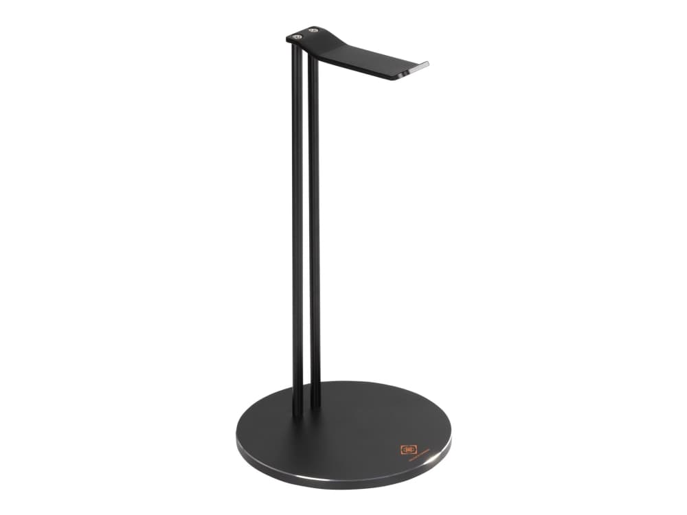DELTACO GAMING GAM-070 - Stativ - hovedtelefonerille / kuulokkeille - alumiini - sort - skrivebord