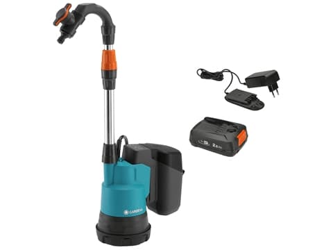 GARDENA SADEVESITYNNYRIPUMPPU 2000/2 18V SIS. AKUN JA LATURIN
