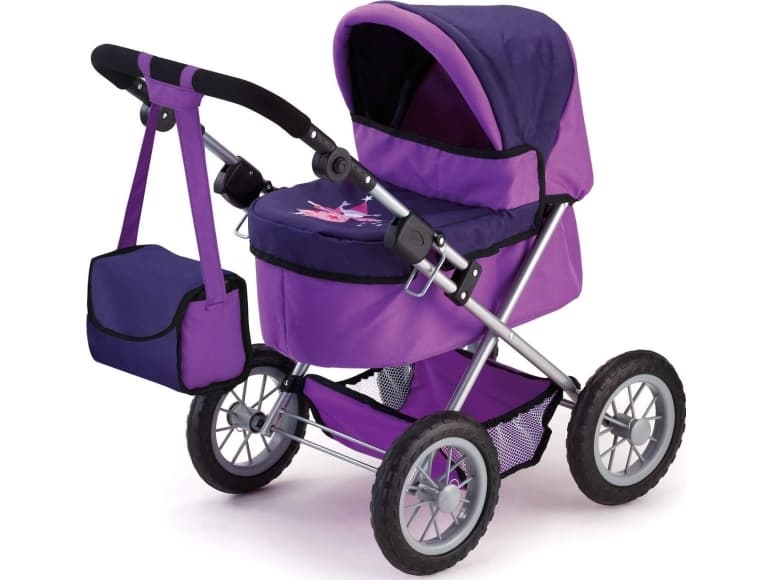Bayer Trendikäs violetti nukenvaunu (13012AA)