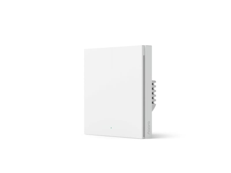 Aqara Smart Wall Switch H1(With Neutral, Single Rocker) (HomeKit)