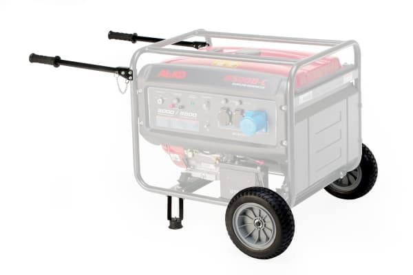 AL-KO Radsatz & Griffe zu Stromerzeuger, Manual garden cart, 2 renkaita, Musta