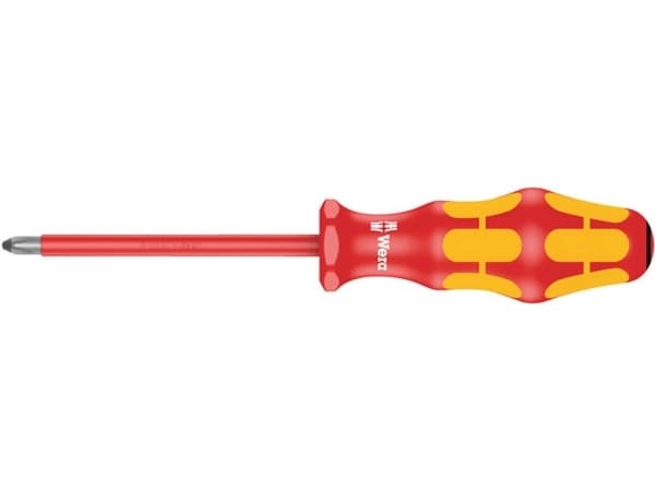 WERA WERK Wera LAUS 165 in ruuvimeisseliPozidriv® lovi PZ1, terä 80mm kahva 98mm kokonaispituus 178mm