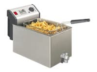 Fritel Profi 4620, Rasvakeitin, 8 L, 150 °C, 190 °C, Yksi, Ruostumaton teräs