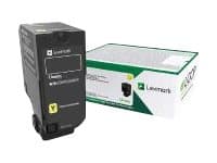 Lexmark 73B20Y0, 15000 sivua, Keltainen, 1 kpl