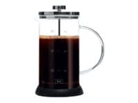 Melitta 6713355, Musta, Läpinäkyvä, 8 kuppia, Lasi, Ruostumaton teräs, Lasi, 151 mm, 120 mm