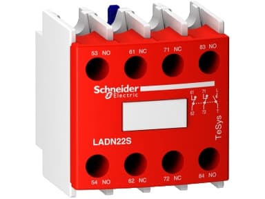 SCHNEIDER ELECTRIC Ohjauslohko TESYS D:hen (2NO-2NC)
