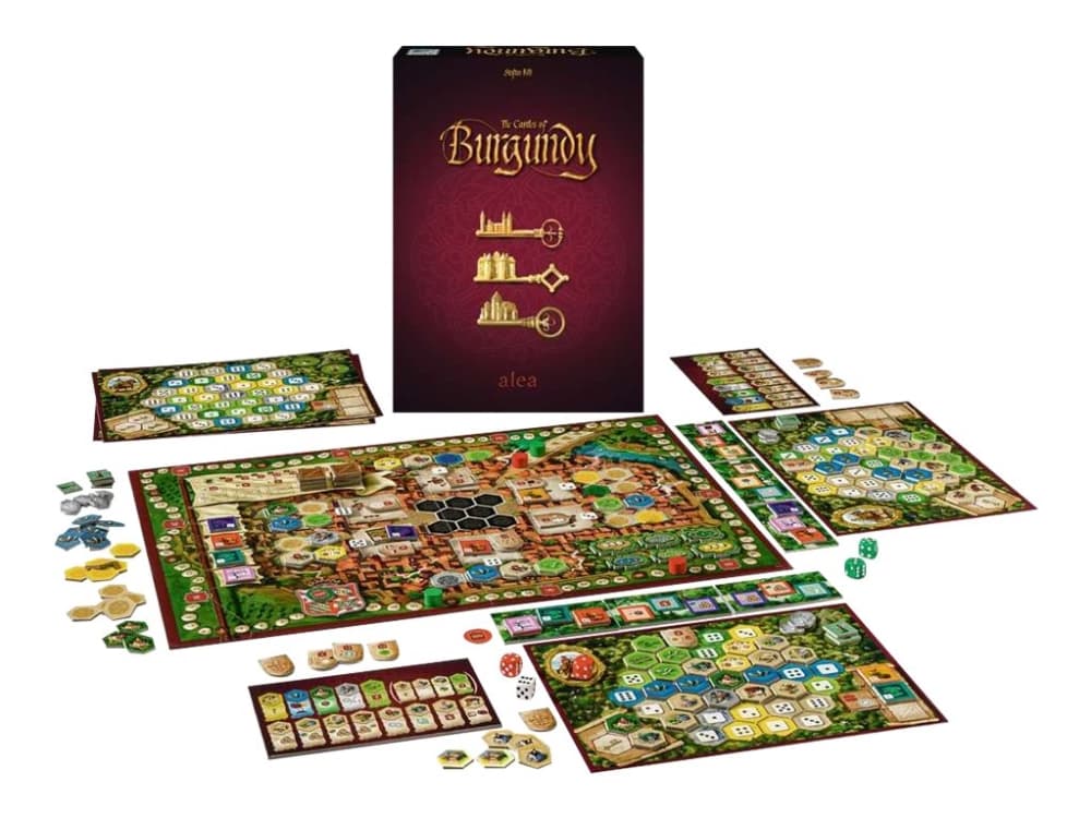 Ravensburger - Burgundin linnat - lautapeli