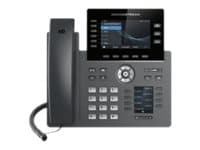 Grandstream Networks GRP2616, IP Phone, Musta, Johdollinen puhelin, Kanavansisäinen, Out-of band, SIP-tiedot, Valvoja, Käyttäjä, 6 linjat
