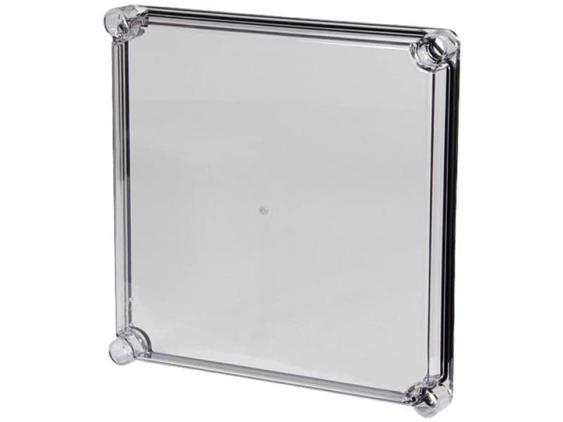 Fibox kansi, PC läpinäkyvä 3720096 Universalkabinet 280 x 280 x 30 Polykarbonat Gråhvid (RAL 7035) 1 stk