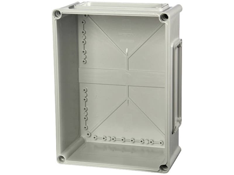 Fibox Base, PC Aukot, 3x koko 2 laippa + 1x koko 3 laippa 3530315 Kabinet-underdel 380 x 280 x 150 Polykarbonat Gråhvid (RAL 7035) 1 stk
