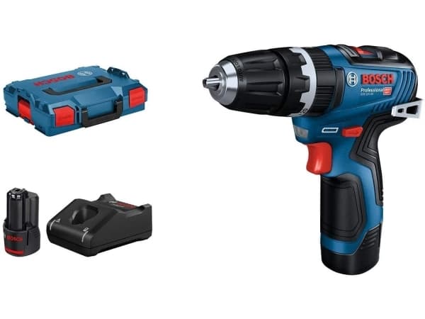 Bosch SLAGBOREMASKINE GSB 12V-35 2X3AH L-BOXX