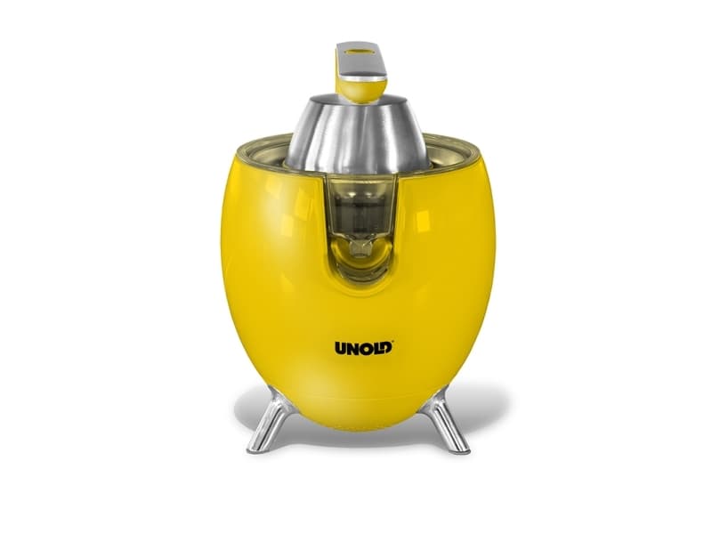 Unold Power Juicy, Mehustin, Keltainen, 1 m, Muovi, Ruostumaton teräs, Ruostumaton teräs, 300 W