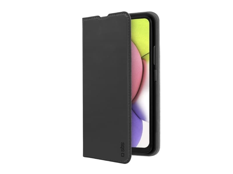 SBS TEBKLITESAA03K, Lompakkokotelo, Samsung, Samsung Galaxy A03, 16,5 cm (6.5), Musta