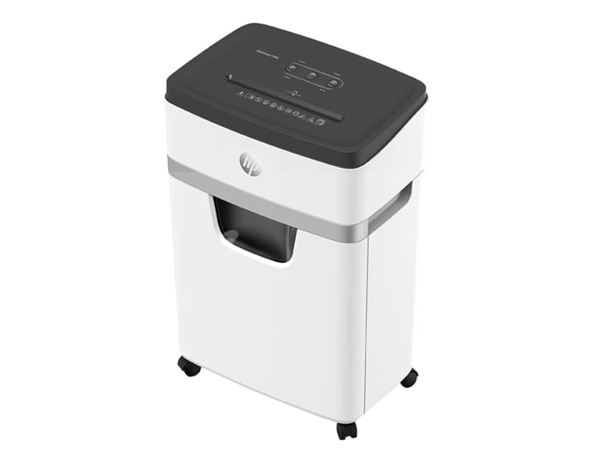 HP OneShred 12MC, Mikroleikkaava, 22 cm, 2 mm, 25 L, 65 dB, 4 renkaita
