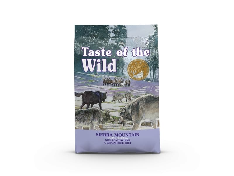 TASTE OF THE WILD Sierra Mountain - kuivaruoka koirille - 12,2 kg - Parasta ennen 23.5.2025