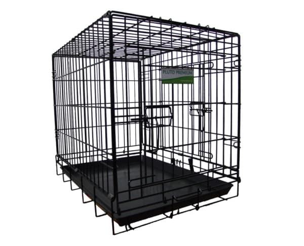P.P Travel Dog Car Cage49*33*39,5 Black