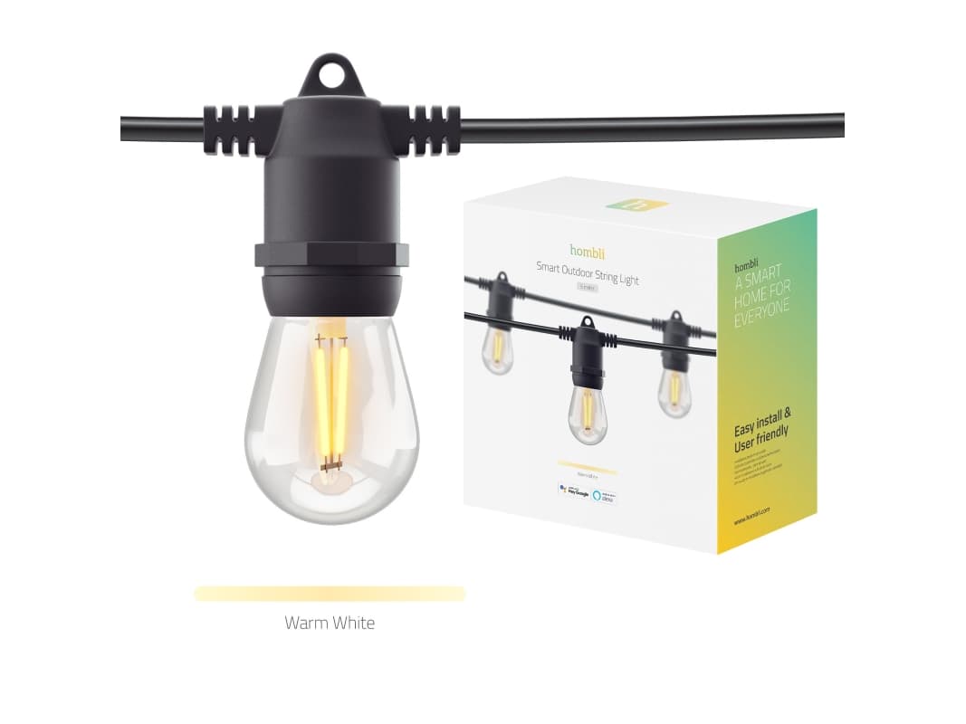Hombli Smart Outdoor String Light Ulkovalosarja - 5 metriä