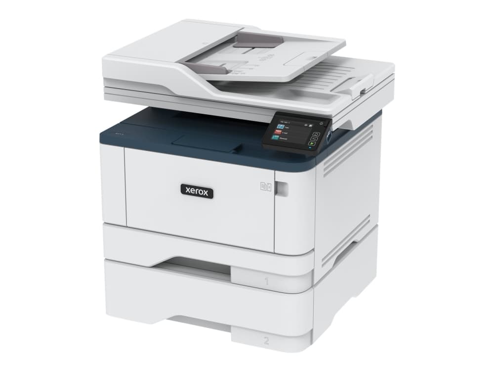 Xerox B315, A4, 40 s/min, langaton, kaksipuolinen kopiointi/tulostus/skannaus/faksaus, PS3 PCL5e/6 , 2 alustaa, 350 arkkia, Laser, Yksittäistulostus, 2400 x 2400 DPI, A4, Suoratulostus, Sininen, Valkoinen