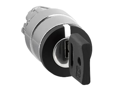 Schneider Electric ZB4BG0, avain, musta, 29 mm, 72 mm, 29 mm, 29 mm