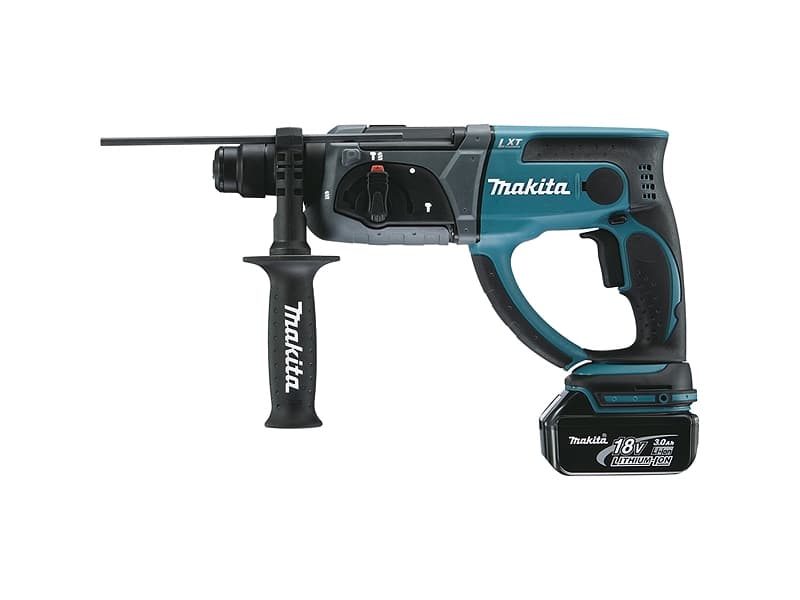 Makita DHR202RFJ, 2 cm, 1200 kierrosta minuutissa, 2 J, 4000 lyöntiä minuutissa, 1,3 cm, 2,6 cm