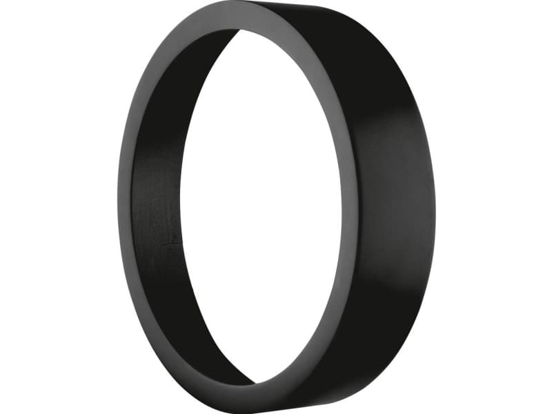 Seinä-/ kattovalaisin Pinta Ulkorengas 300 (15W) musta