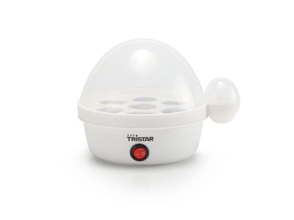 Tristar EK-3074, 7 munaa, Muovi, Läpinäkyvä, Valkoinen, 350 W, 487 g