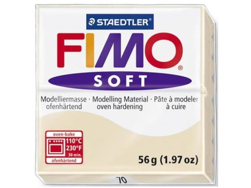 Staedtler Masa Fimo Soft 56g 70 hiekkaa (185283)