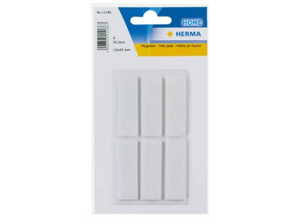 HERMA 15186 itseliimautuva etiketti suorakulmio valkoinen 6 kpl (15186) (15186)