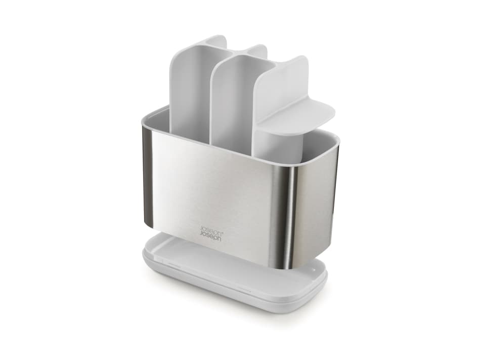 Joseph Joseph 70531, Vapaasti seisova hammasharjateline, Teräs, Ruostumaton teräs, Pöytä, 95 mm, 95 mm, 95 mm