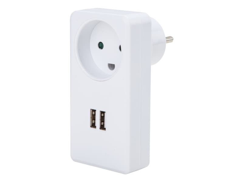 GRIPO-pistorasia, jossa 2 USB 3,5A - 2071219