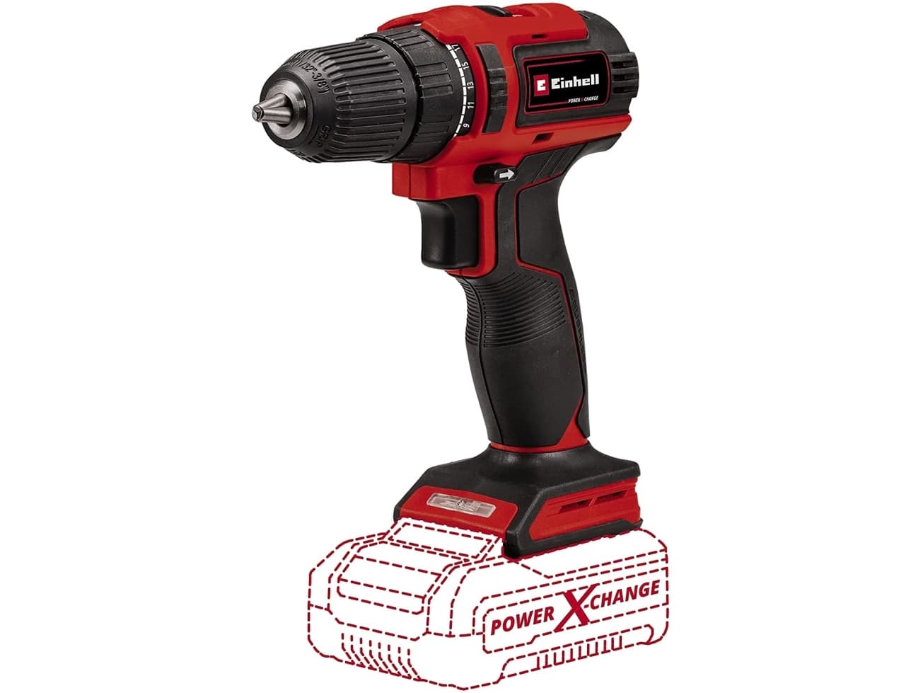 Einhell 4513997, Akkuruuvinväännin, 18 V, 160 mm, 60 mm, 190 mm, 790 g - SOLO