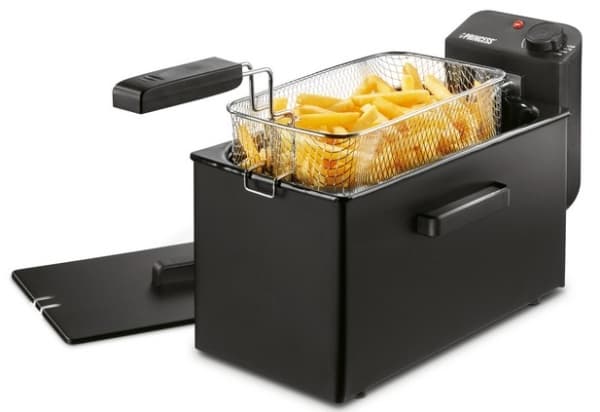 Princess 182727 Friteerauskone musta - Friteerauskone - 3 l - 190 °C - Yksi/yksi - Musta - Kiertoohjaus (01.182727.01.050)