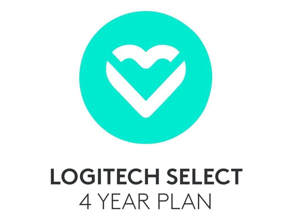 Logitech Select - tukipalvelun päivitys - komponenttien etukäteisvaihto - 4 vuotta - vasteaika: 1 työpäivä - 1 huoneen tilat