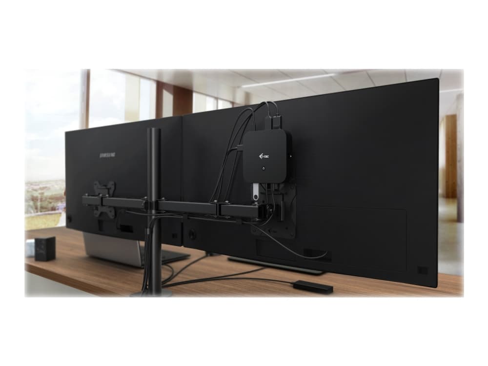 i-Tec - Telakointiasema - USB-C 3.1 / Thunderbolt 3 - HDMI, DP++ - GigE