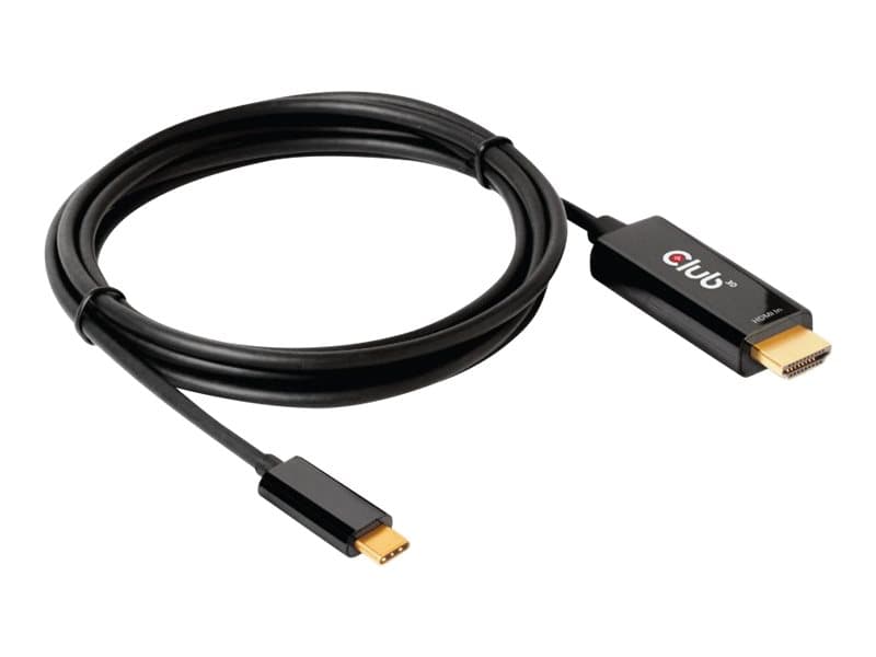 CLUB3D CAC-1334, 1,8 m, HDMI-tyyppi A (vakio), USB Type-C, Uros, Uros, Meets ROHS, FCC, and CE EMI requirements Note: - Please update your TV Firmware to the version...