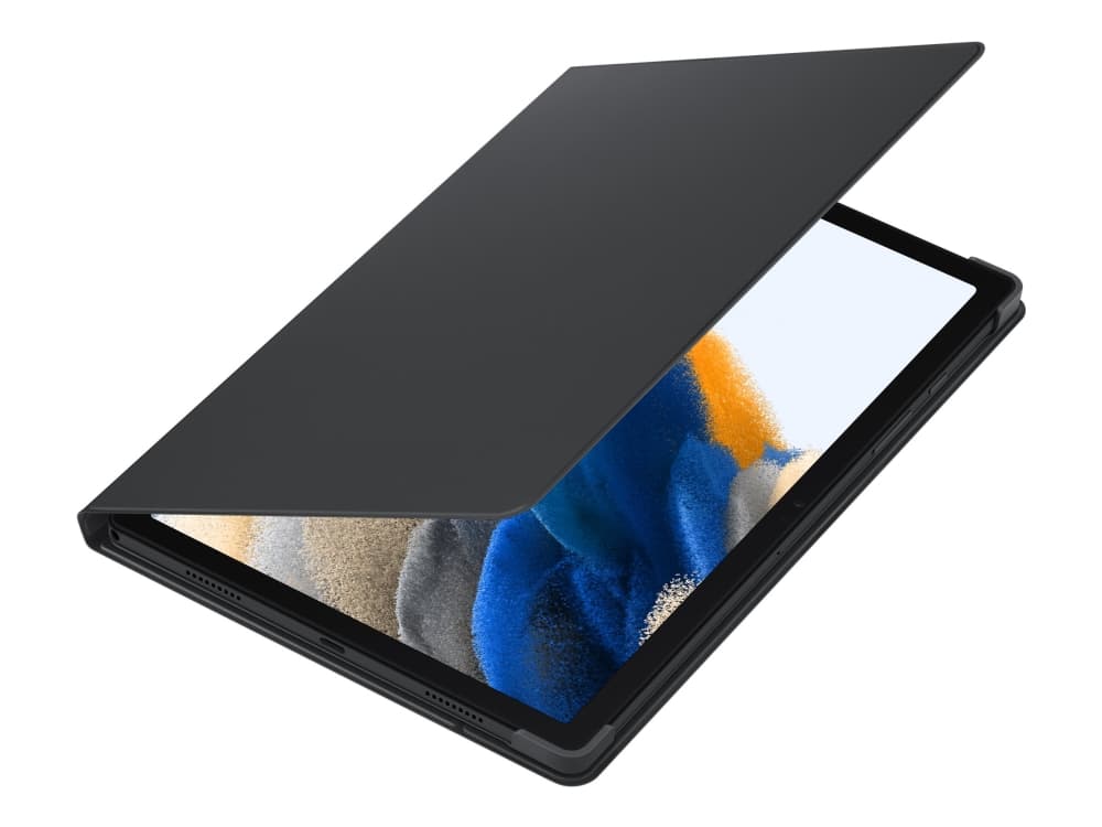 Samsung EF-BX200 - Flipomslag til tablet - mørkegrå - for Galaxy Tab A8