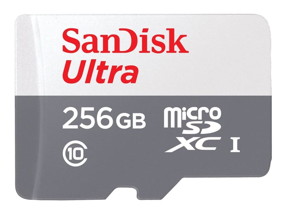 SanDisk Ultra - Flash-muistikortti - 256 GB - Luokka 10 - microSDXC UHS-I