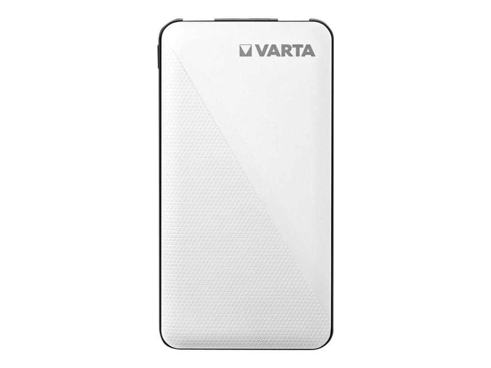 Varta Energy 5000, Musta, Valkoinen, Universaali, Litium polymeeri (LiPo), 5000 mAh, USB, 3,7 V