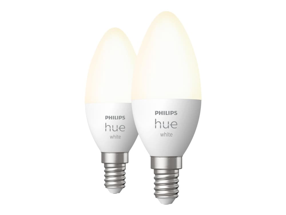 Philips Hue White -kynttilät - E14-polttimot - 2 kpl