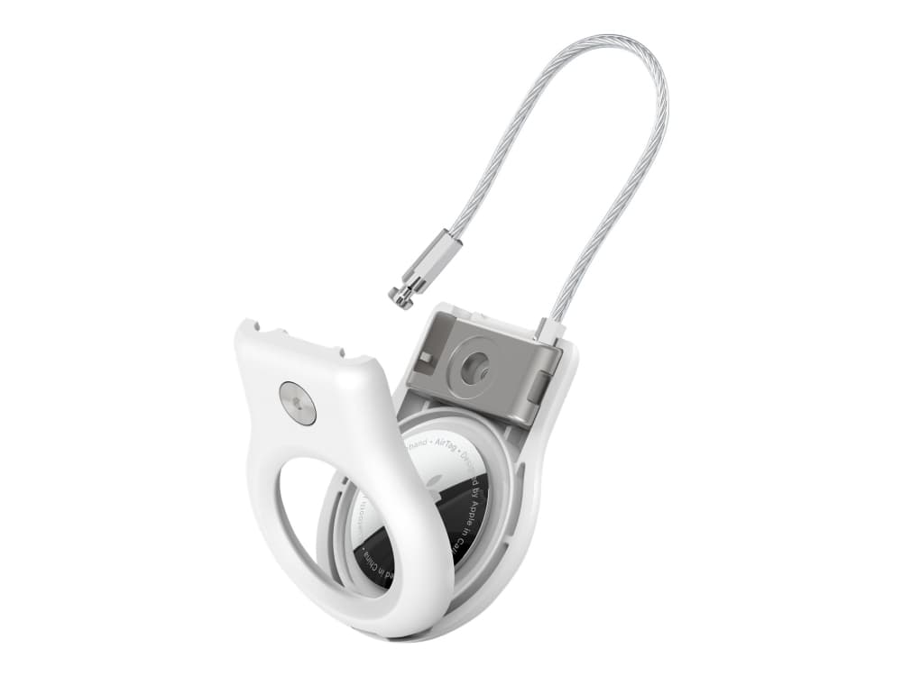 Belkin MSC009btWH, Avaimenperä äänellä, Valkoinen, Naarmuuntumisenkestävä, 1 kpl, AirTag