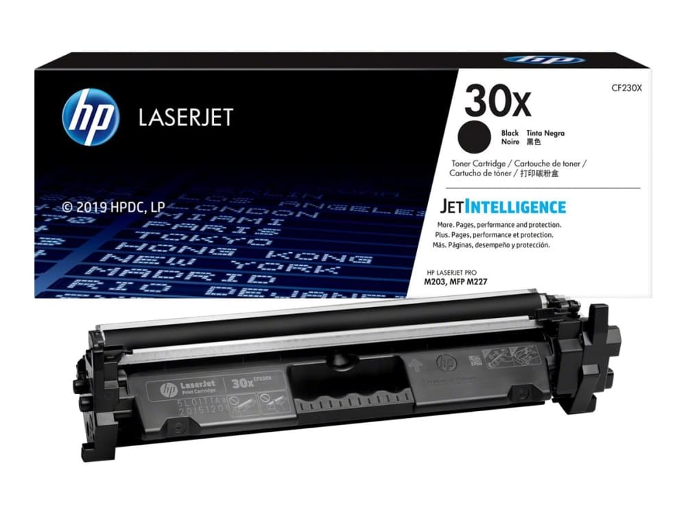 HP 30X alkuperäinen riittoisa musta LaserJet -värikasetti, 3500 sivua, Musta, 1 kpl