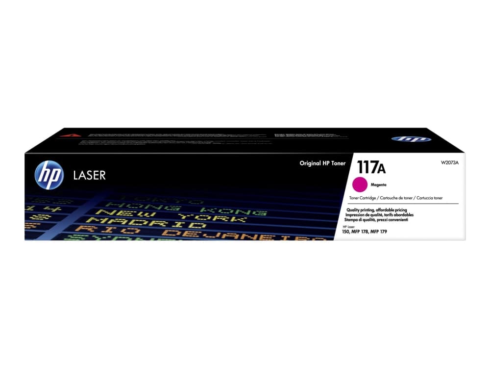 HP 117A alkuperäinen magenta laservärikasetti, 700 sivua, Magenta, 1 kpl