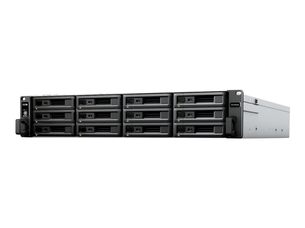 Synology RX1222sas Expansion Unit - Laajennusyksikkö - 12 paikkaa (SATA-600 / SAS) - rackversio - 2U
