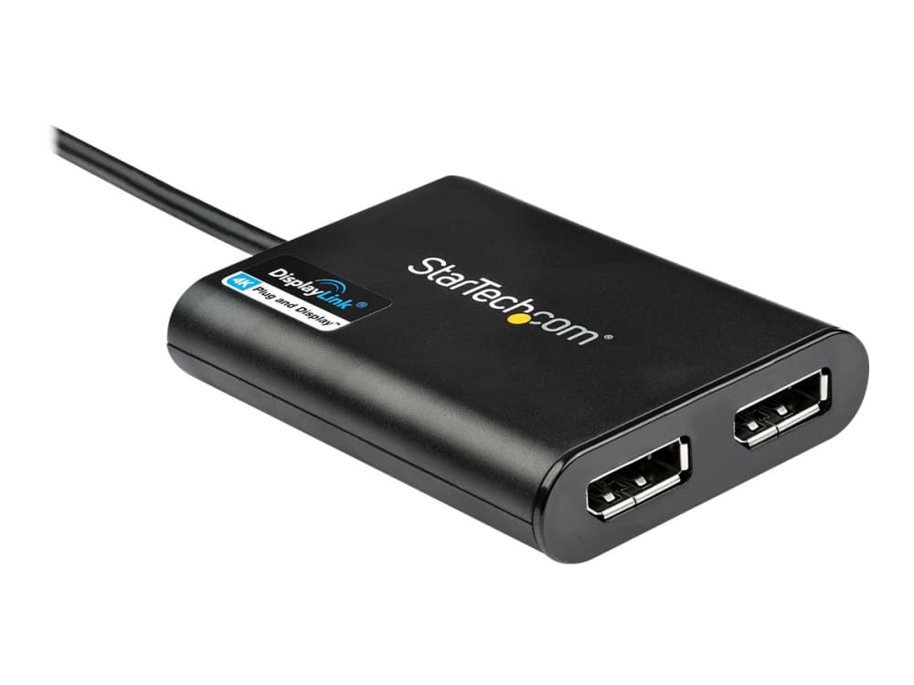 StarTech.com USB32DP24K60, 3.2 Gen 1 (3.1 Gen 1), USB A-tyyppi, DisplayPort-lähtö, 4096 x 2160 pikseliä