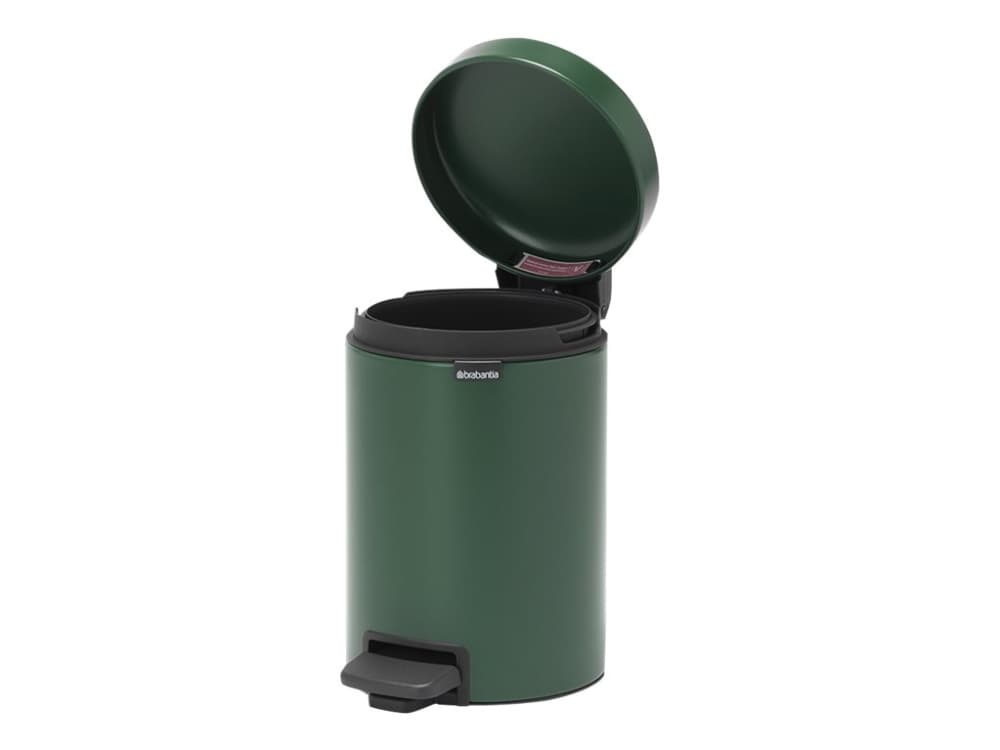 Brabantia 304002, 3 L, Pyöreä, Vihreä, Poljin, 16,8 cm, 168 mm