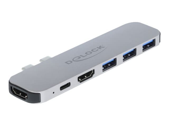 Delock Dockingstation für MacBook Dual HDMI 4K / PD / Hub